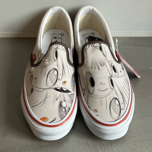 Vans x Javier Calleja OG Classic Slip-On Potting Soil Turtledove Sneakers - Picture 3 of 11